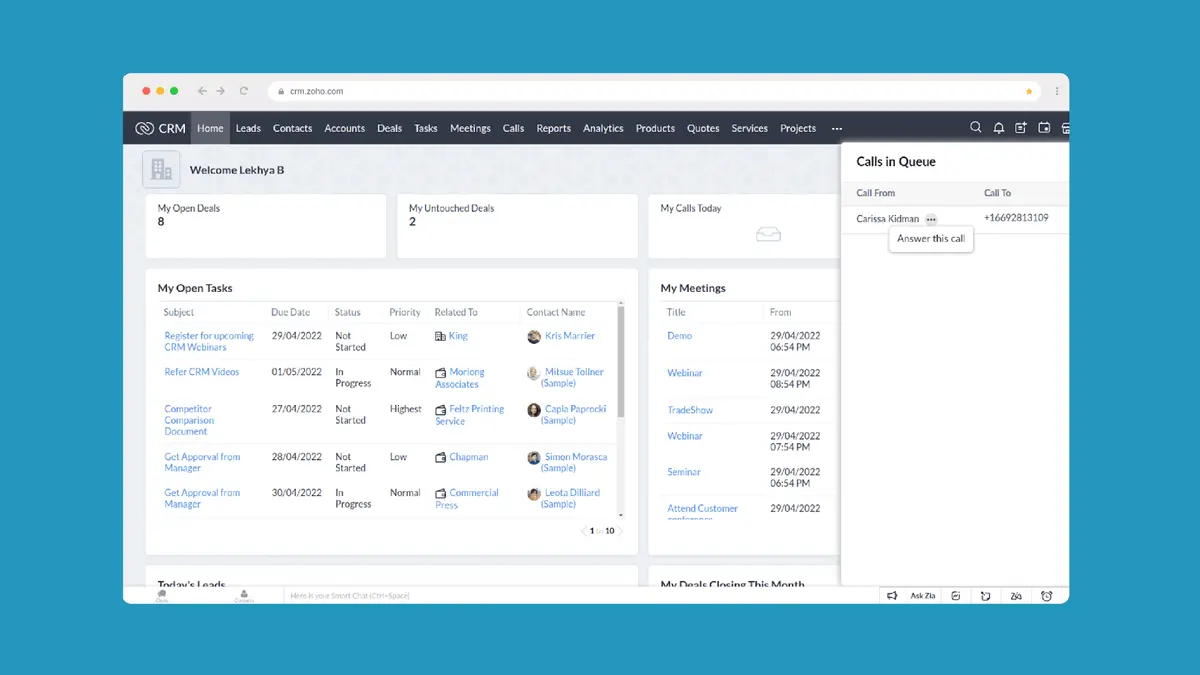 Zoho CRM